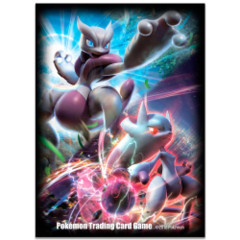 Pokemon Standard Size Sleeves - Mega Mewtwo X & Y - 65ct